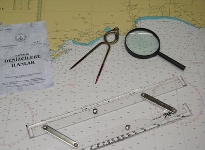 Denizcilikte Geleneksel Yöntem - Kağıt Harita Kullanmak